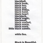 black is beautiful