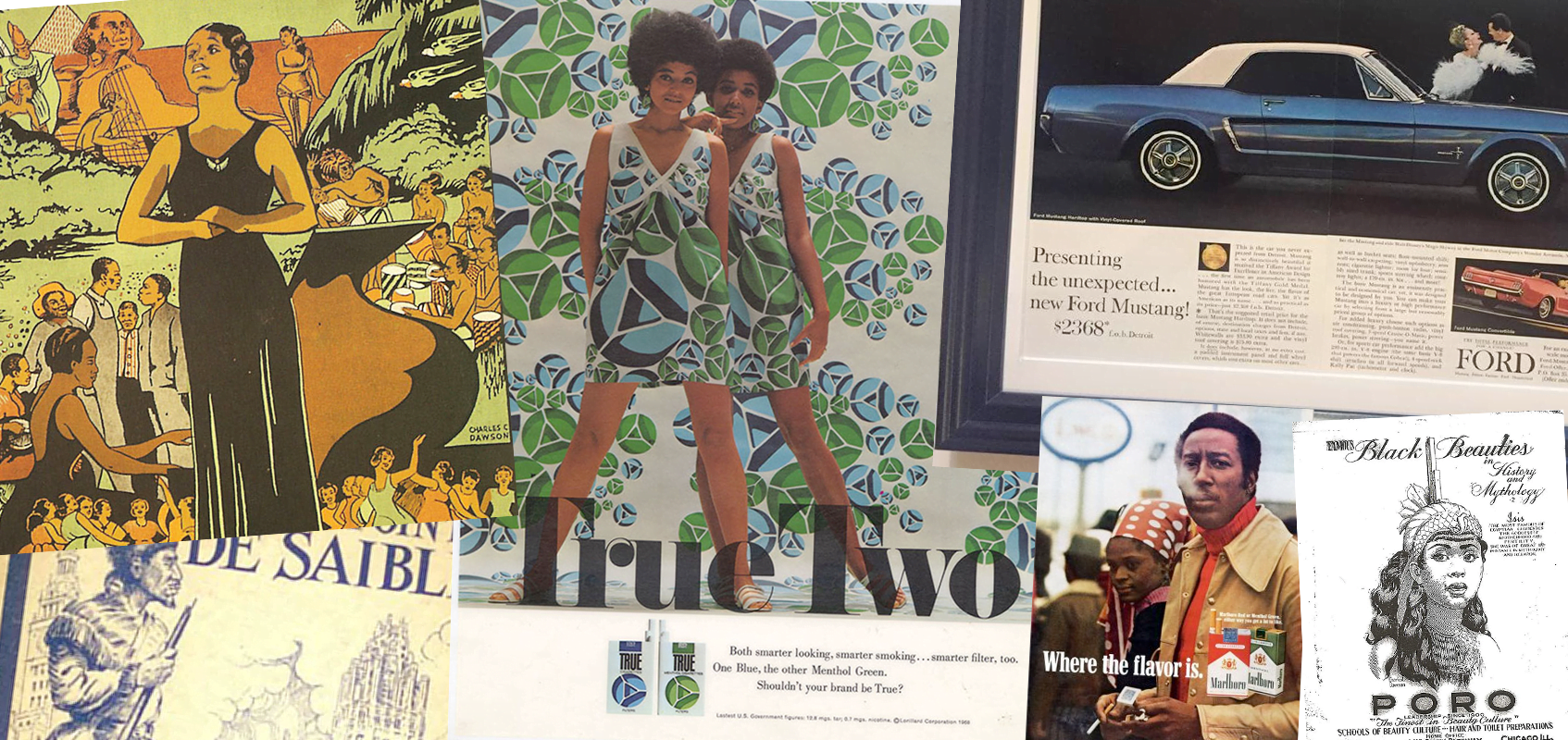collage of design work